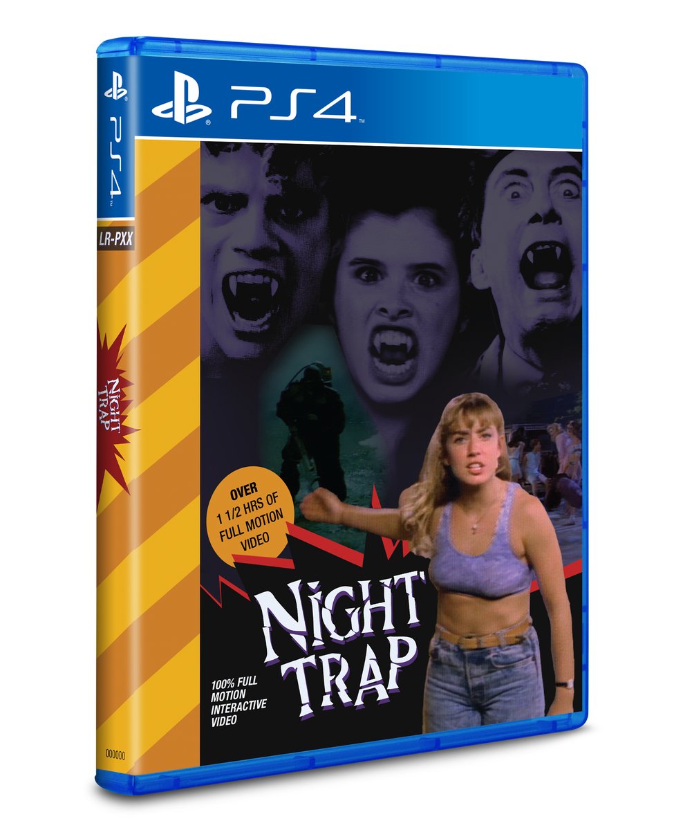 Скандальная интерактивная игра Night Trap выйдет на PS4 и Xbox One