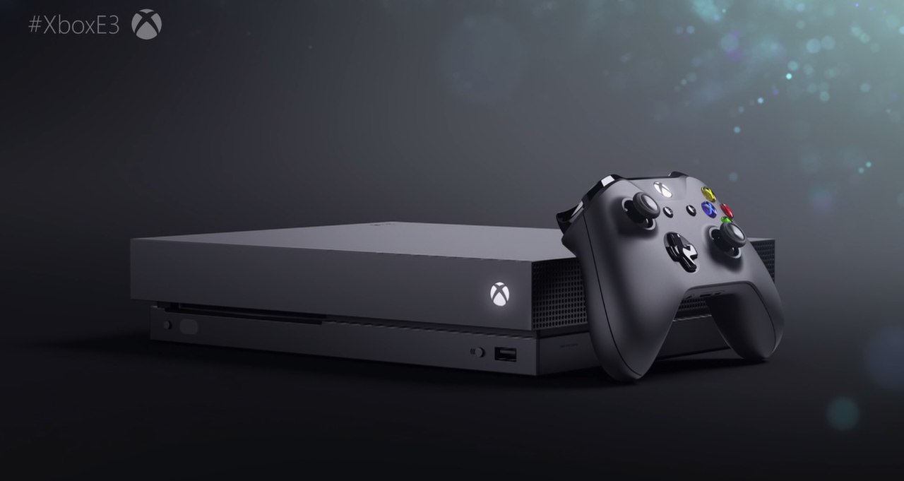 Xbox One X можно купить в октябре 2017 в России, первый трейлер и детали