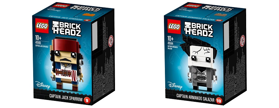 Новая линейка LEGO BrickHeadz по Marvel, Disney и «Бэтмену»