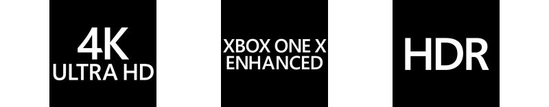 Какие игры все же работают в 4K на Xbox One X. Как определить по коробке