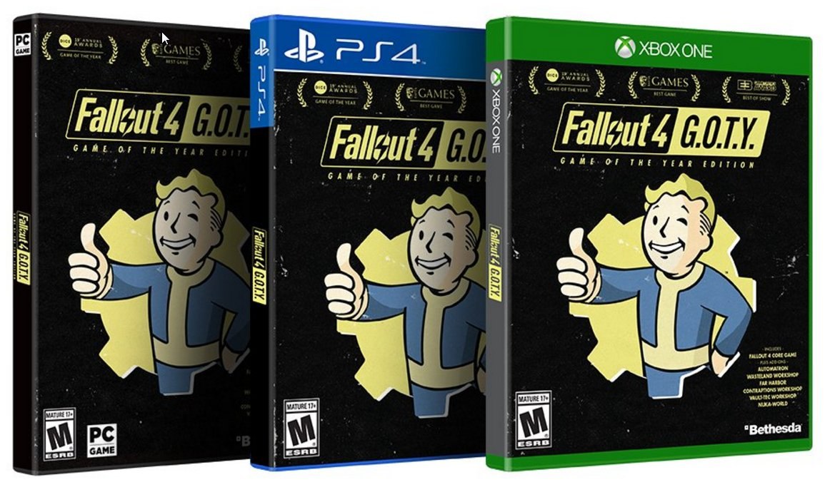 Издание Fallout 4: Game of the Year Edition выйдет в сентябре