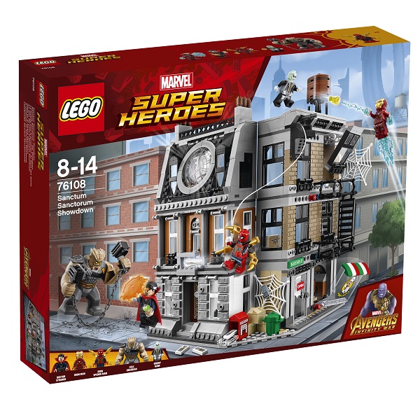 LEGO Marvel Super Heroes пополнится наборами по «Мстителям: Война бесконечности»