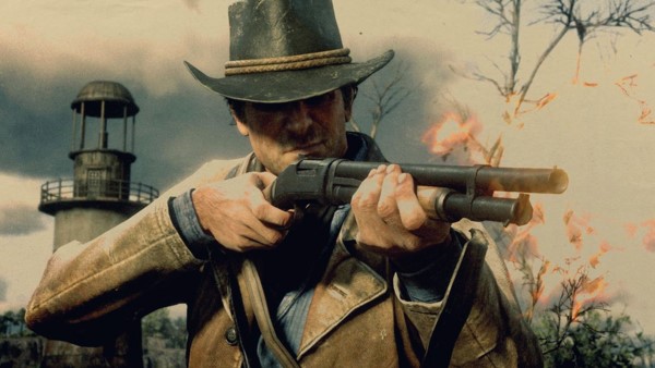 Red Dead Redemption 2 Pump Action Shotgun