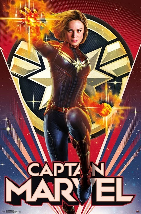 Талос и кот Гусь на новых постерах «Капитана Марвел»