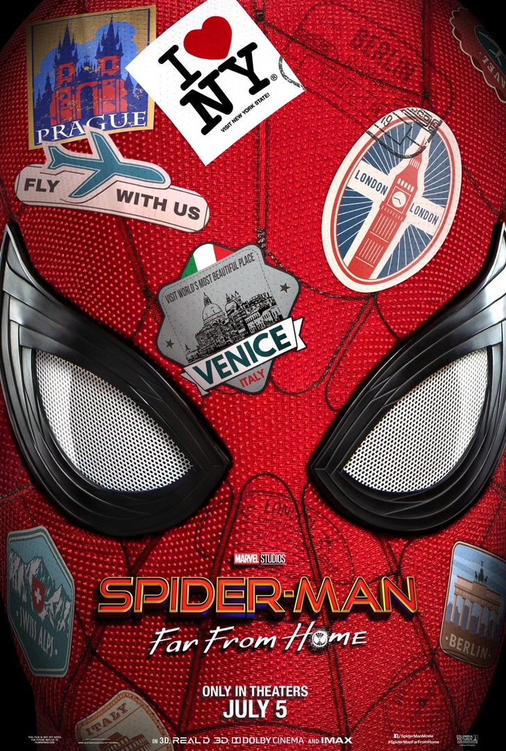 Посмотрите трейлер «Человека-паука: Вдали от дома». Первый постер