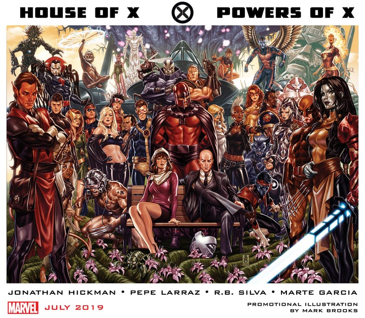 Marvel анонсировала перезапуск «Людей Икс»