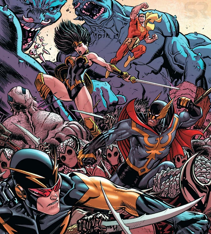 Лига справедливости спасла вселенную Marvel (стоп, что?)