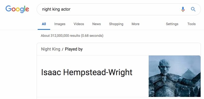 Google говорит, что Бран Старк действительно Король Ночи в «Игре престолов»