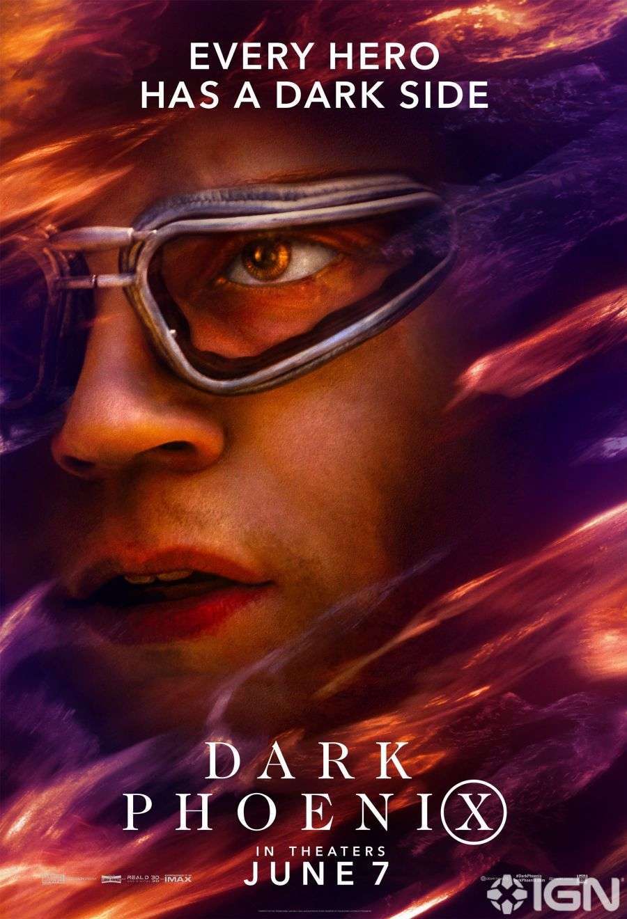 Героев окутывает зло на новых постерах «Людей Икс: Темный Феникс»