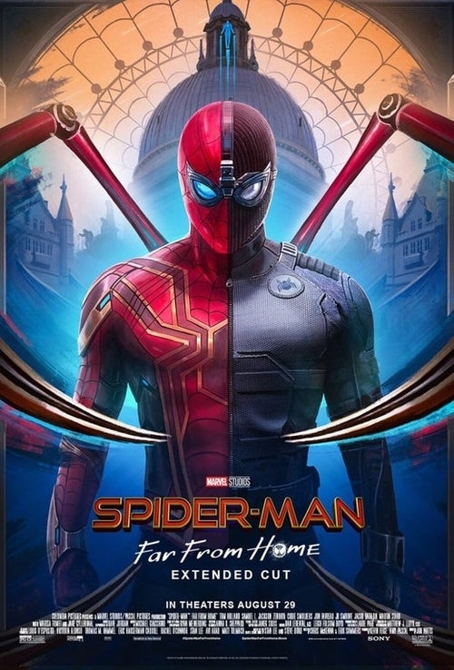 Постер расширенной версии «Человека-паука: Вдали от дома»