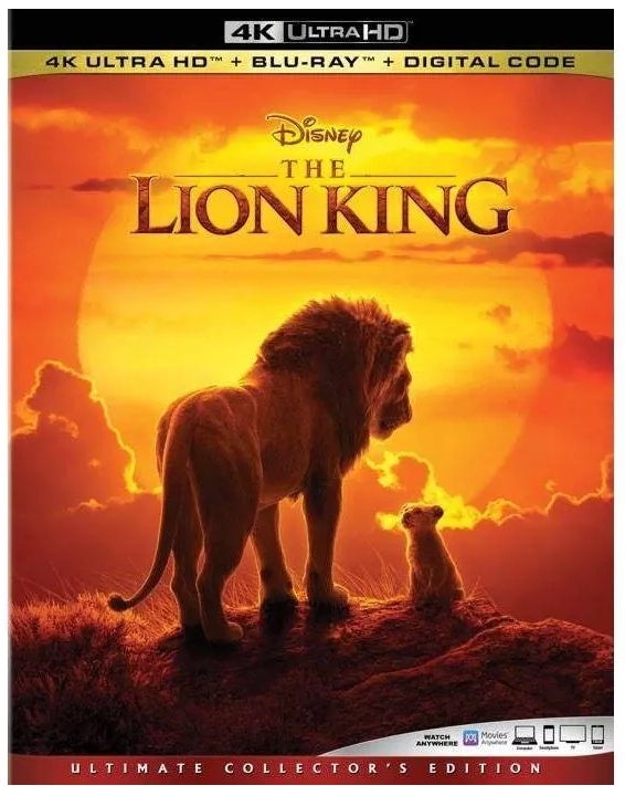 Дата выхода ремейка «Король Лев» на Blu-ray и в качестве