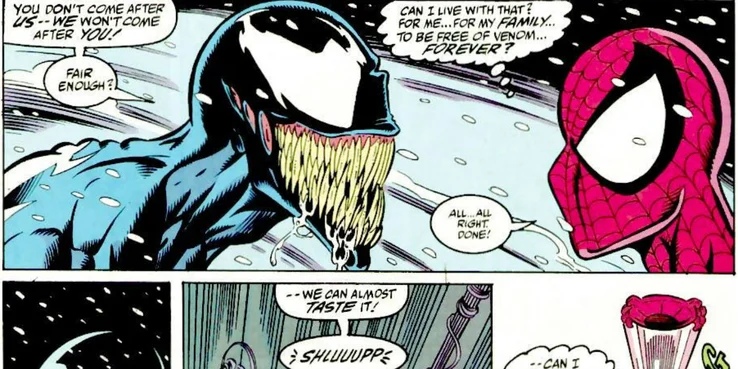 Почему Веном на самом деле ненавидит Человека-паука