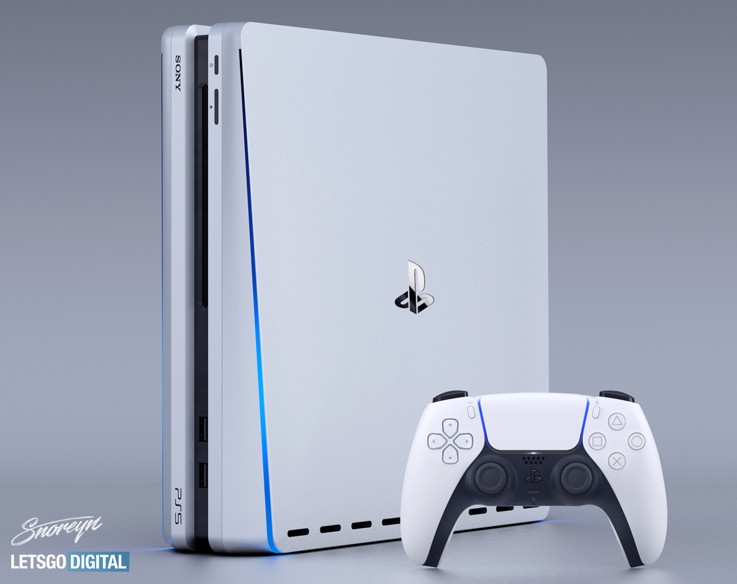 Дизайн PS5 показали после анонса геймпада DualSense