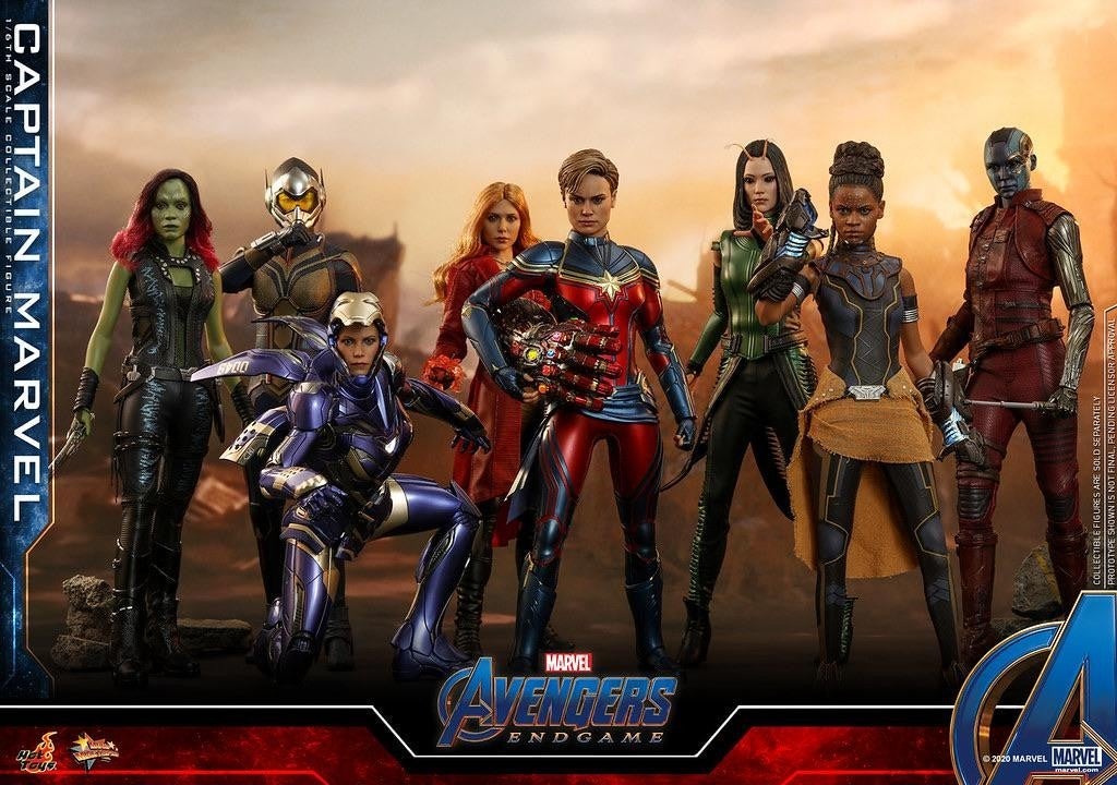 Новые крутые фигурки Капитана Марвел и женщин Мстителей