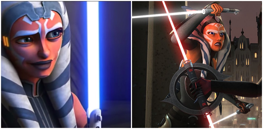 Объяснено, почему Асока сменила цвет светового меча в «Звездных войнах»