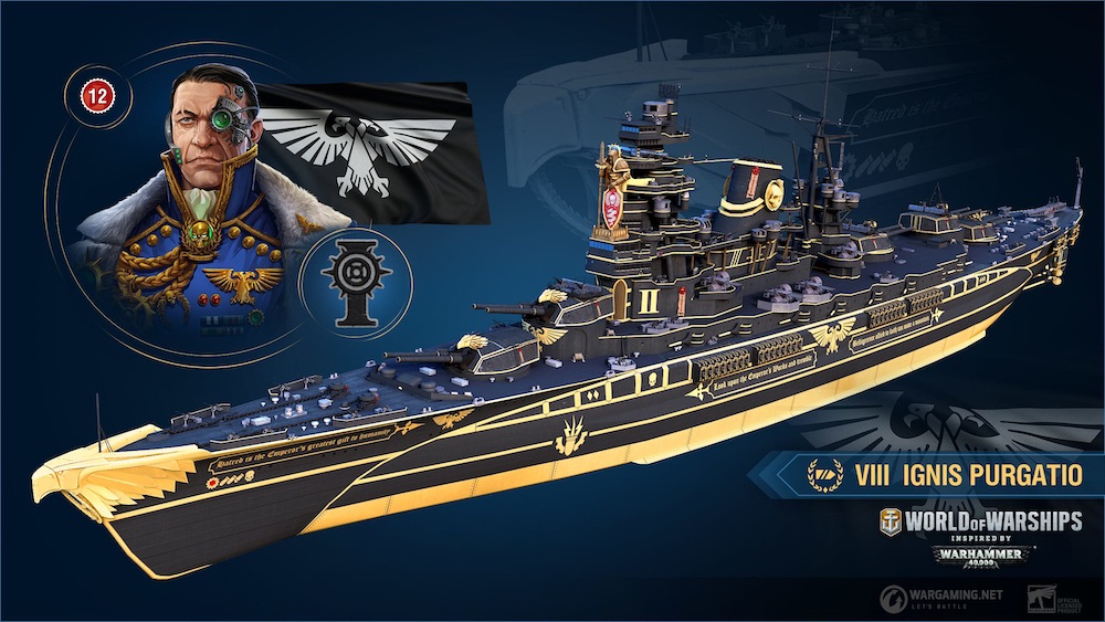 Анонсриован кроссовер Warhammer 40,000 и World of Warships