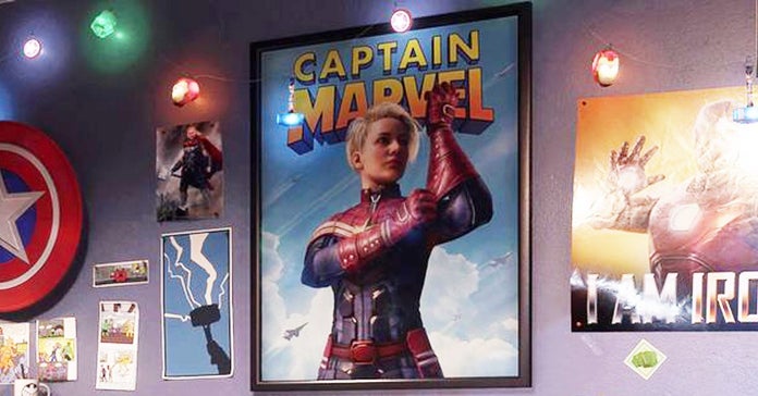 Первый взгляд на Капитана Марвел в Marvel's Avengers
