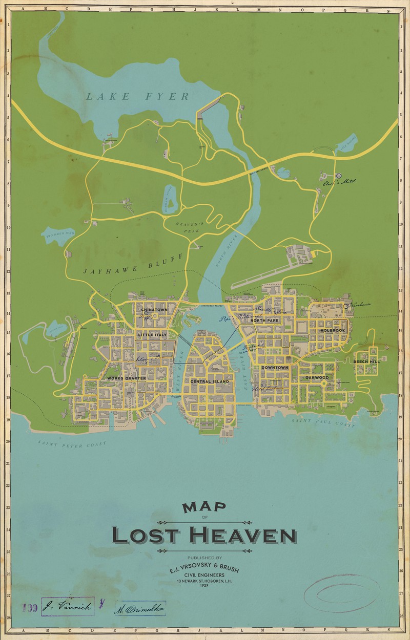 Раскрыта карта города ремейка Mafia: Definitive Edition