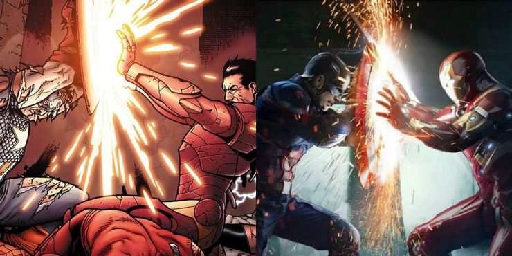 Зачем Капитан Америка убил Железного человека в комиксах Marvel
