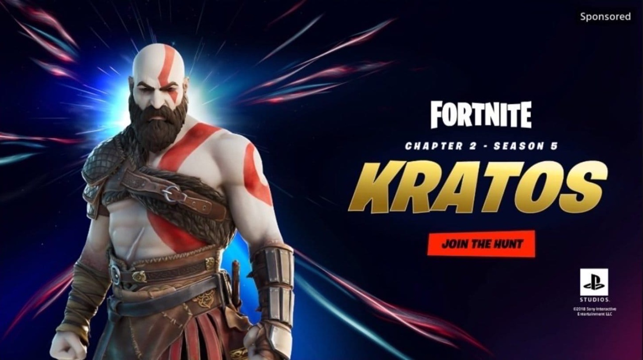 Утечка: Кратос из God of War появится в Fortnite