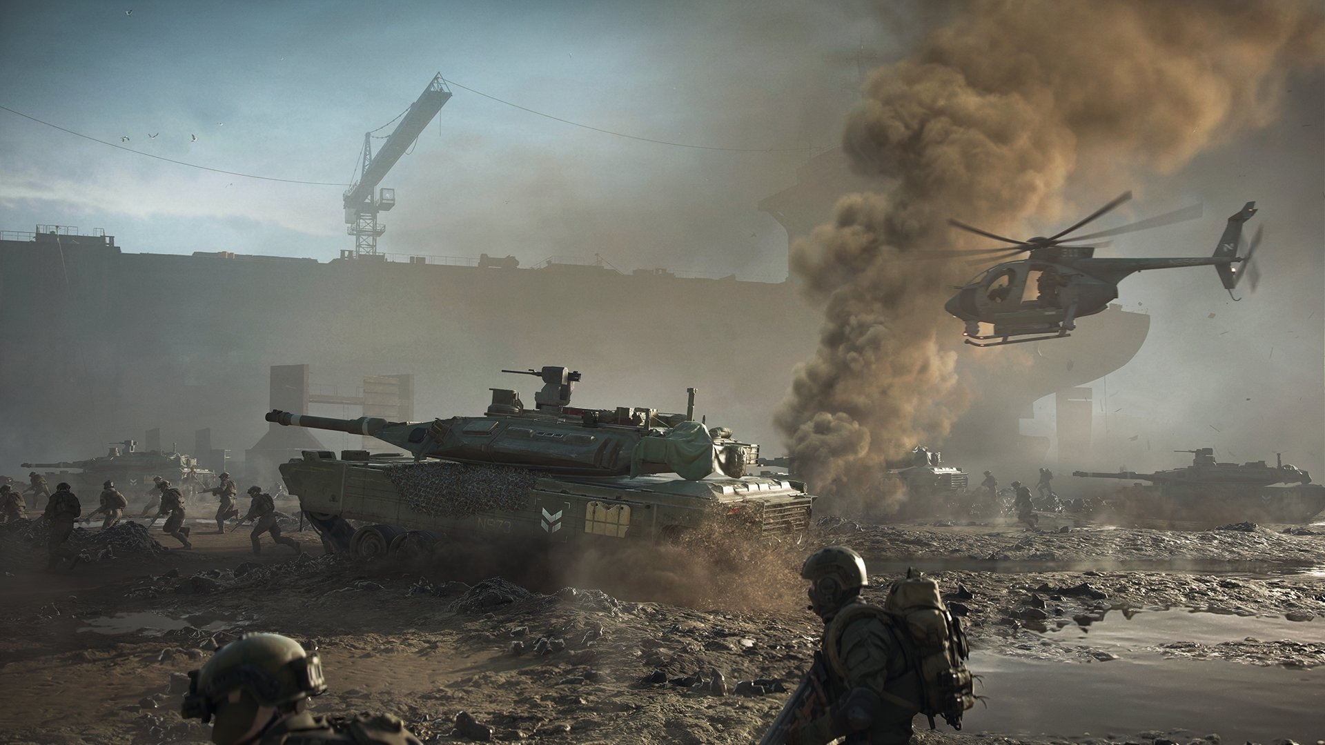 Первые скриншоты и детали Battlefield 2042