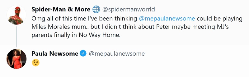 Паула Ньюсом тизерит свою роль в «Человеке-пауке 3: Нет пути домой»