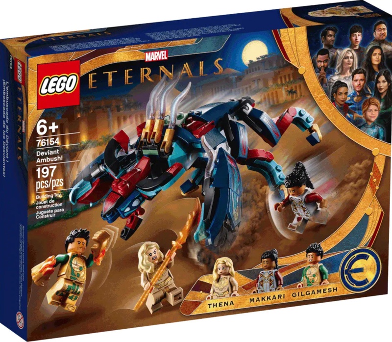 Наборы LEGO раскрыли спойлеры фильма «Вечные»