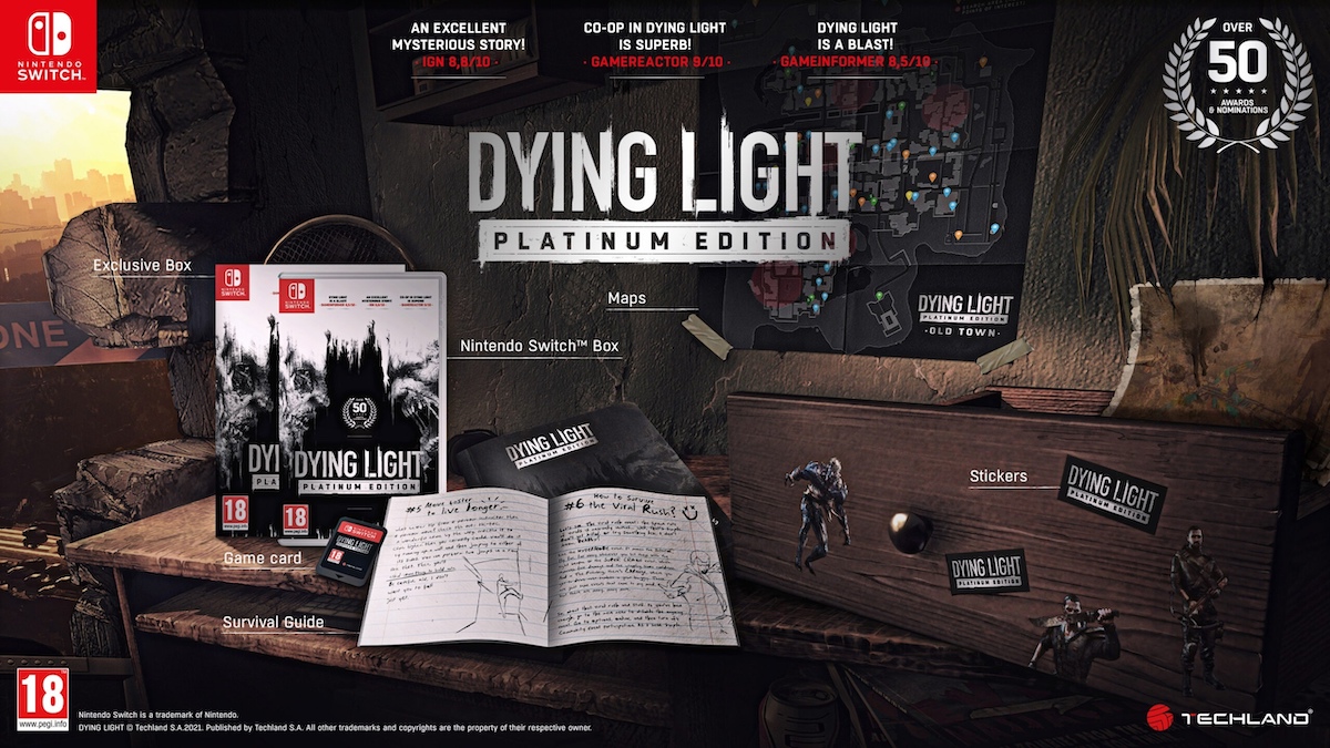 Dying Light: Platinum Edition выйдет на Nintendo Switch