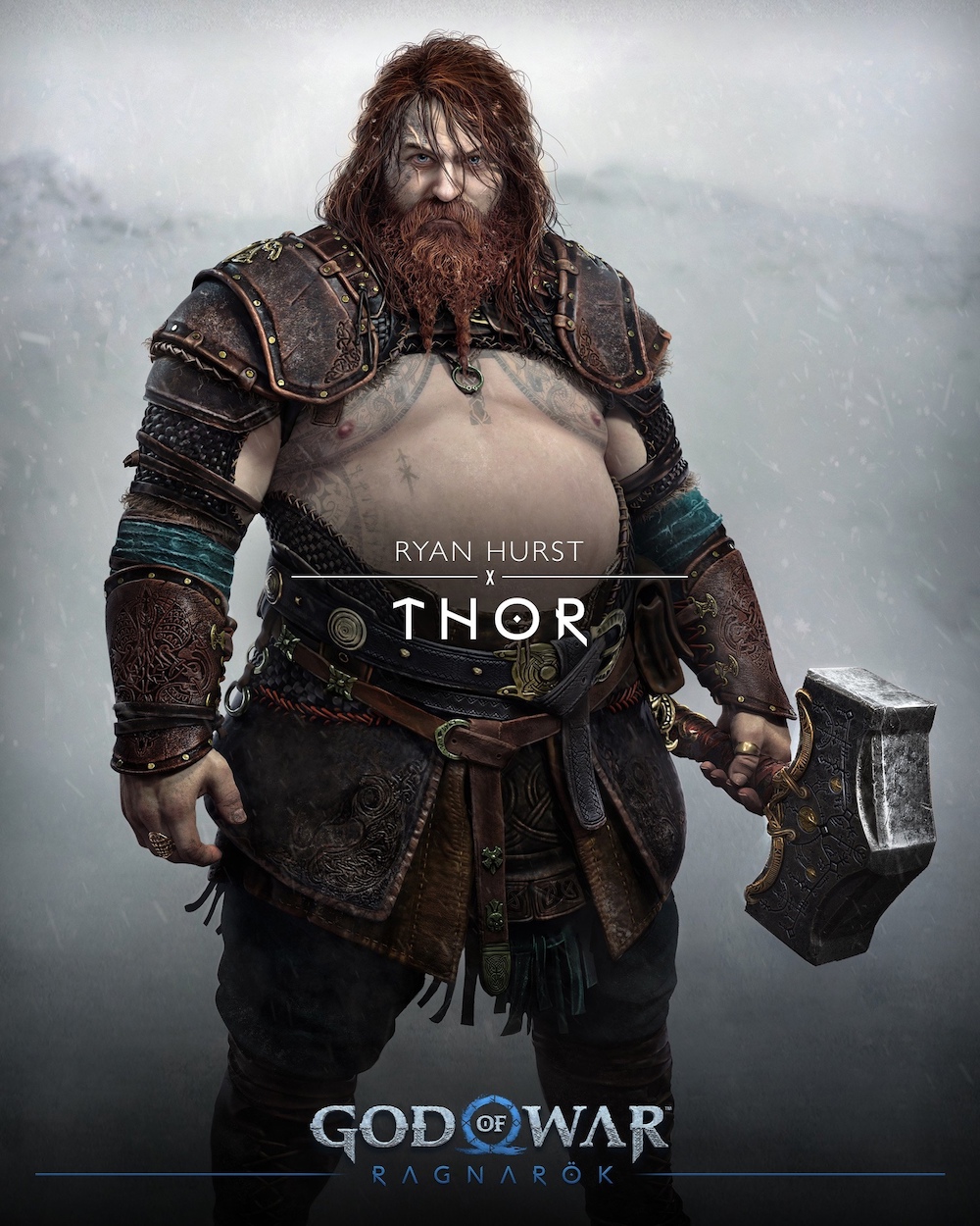 Образ Тора из God of War Ragnarok серьезно отличается от MCU