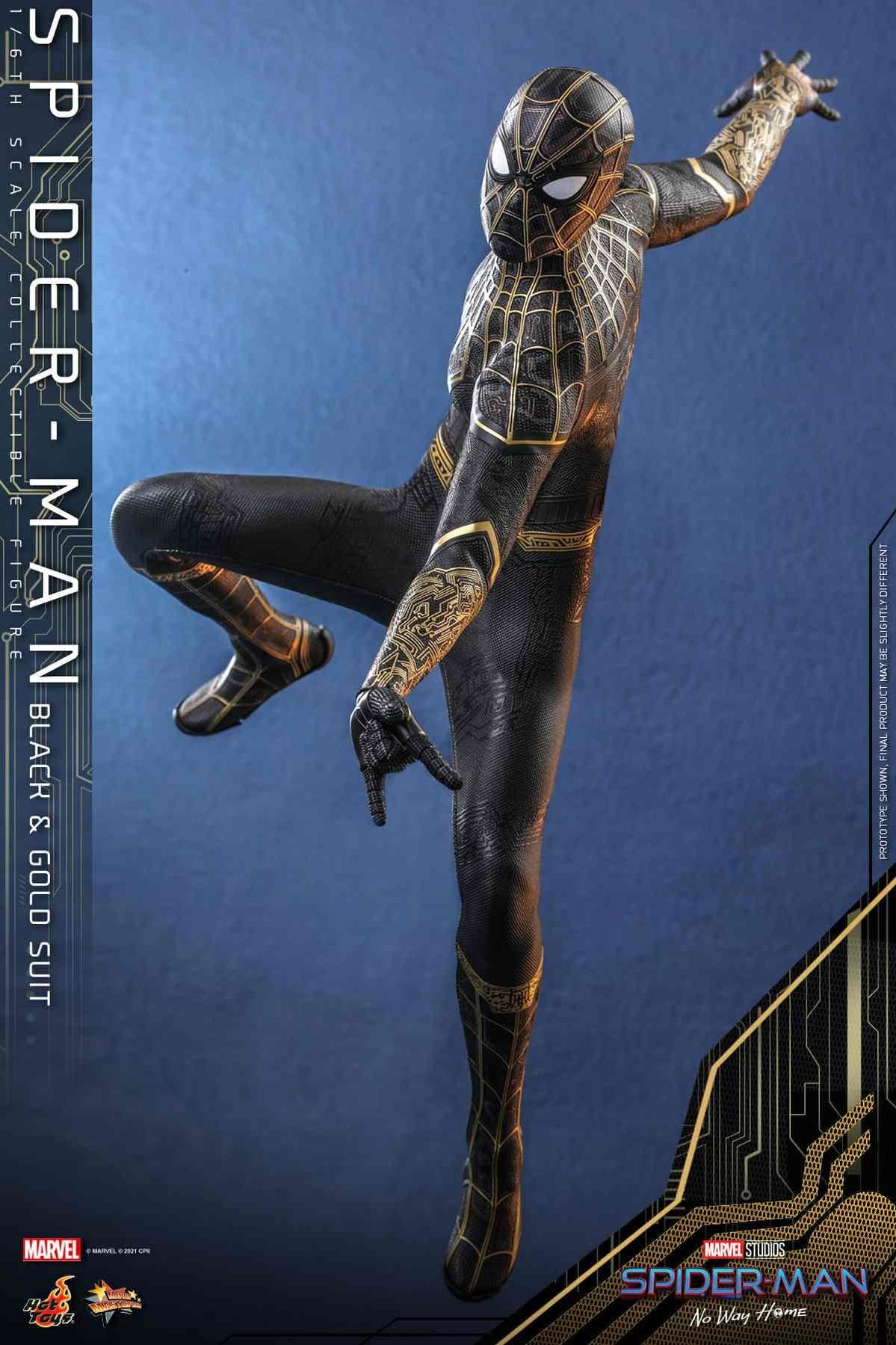 Обновленный взгляд на черный костюм Человека-паука в MCU