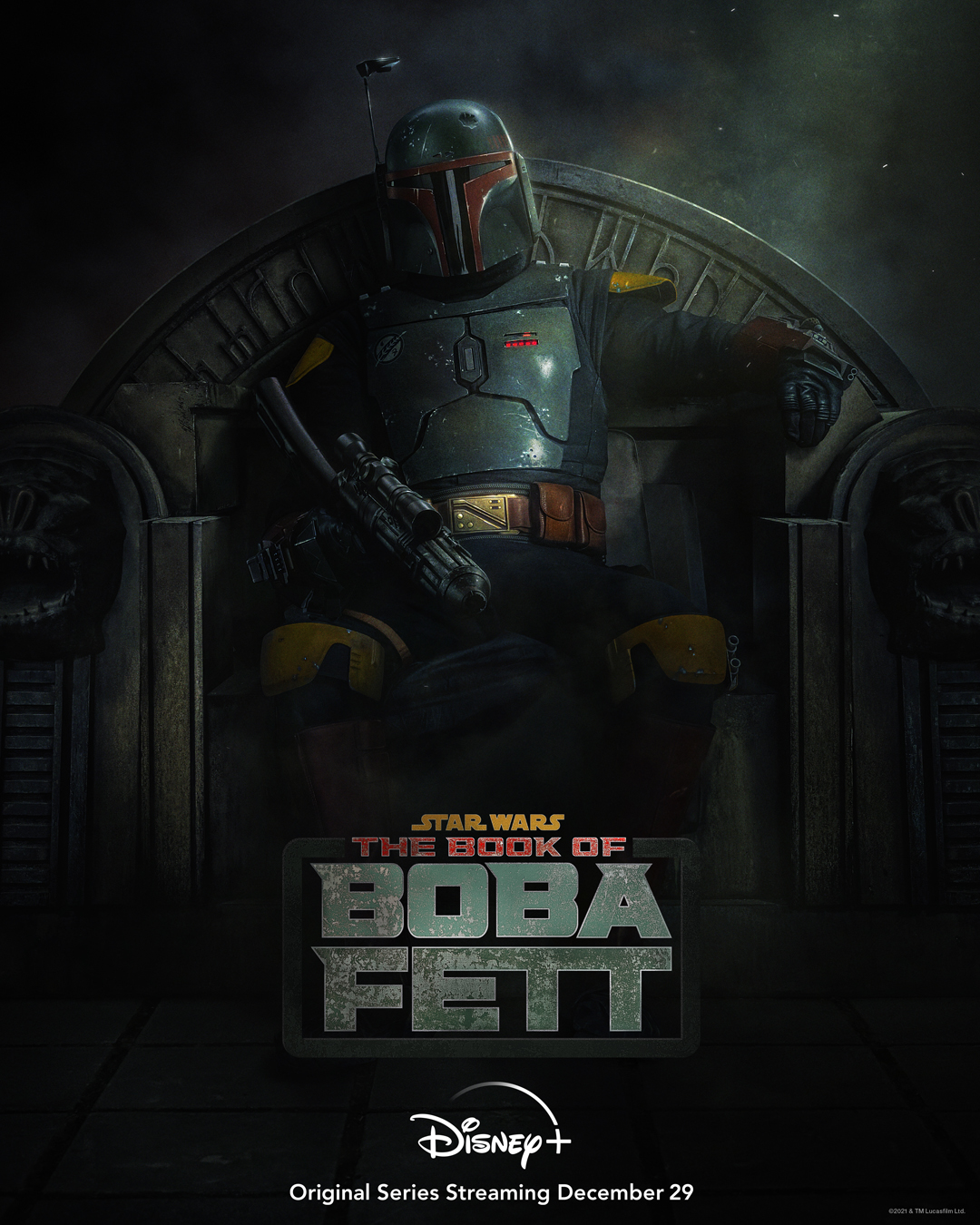 Первый постер сериала «Книга Бобы Фетта» - появилась дата выхода сериала «Звездные войны»