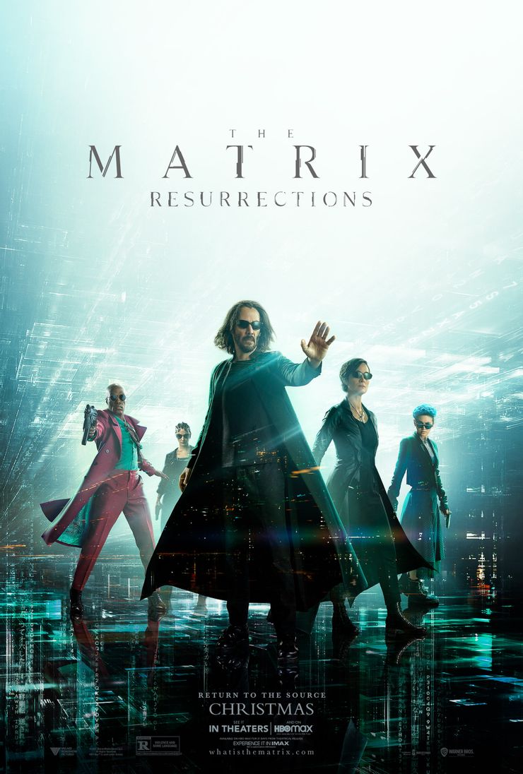 Появился стильный постер фильма «Матрица 4: Воскрешение» со знакомыми персонажами