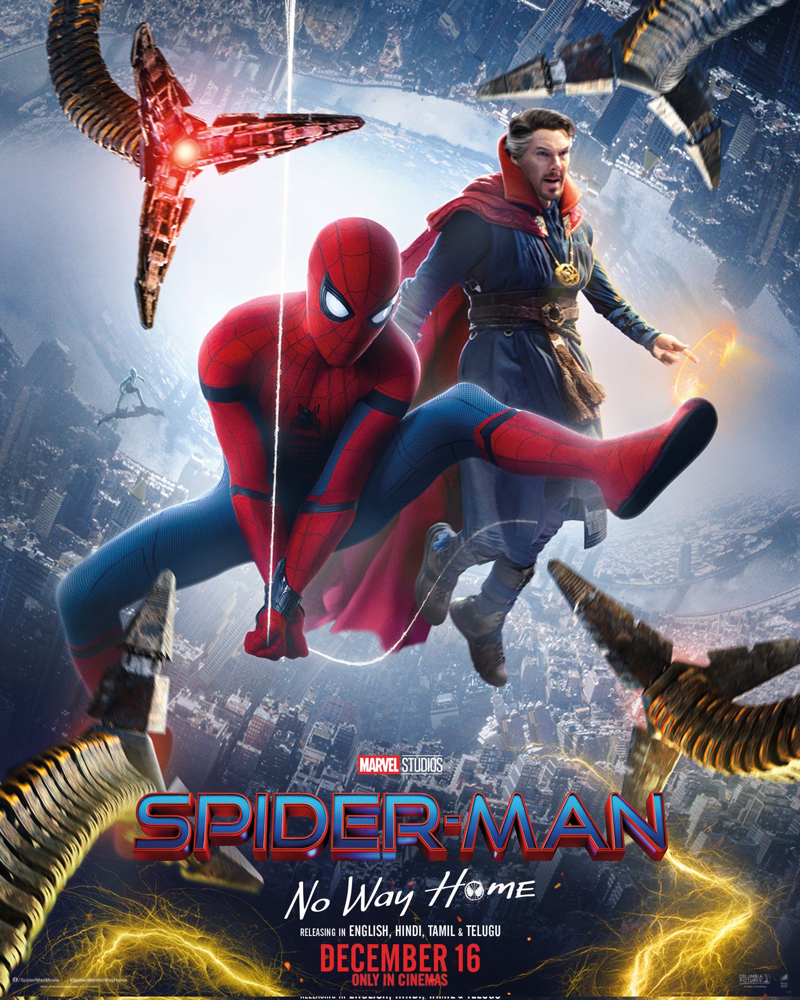 Sony представили новый постер «Человека-паука: Нет пути домой»