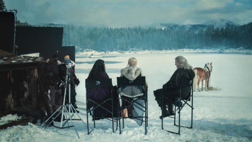 Первый кадр 3 сезона сериала «Ведьмак» показал Геральта и Цири