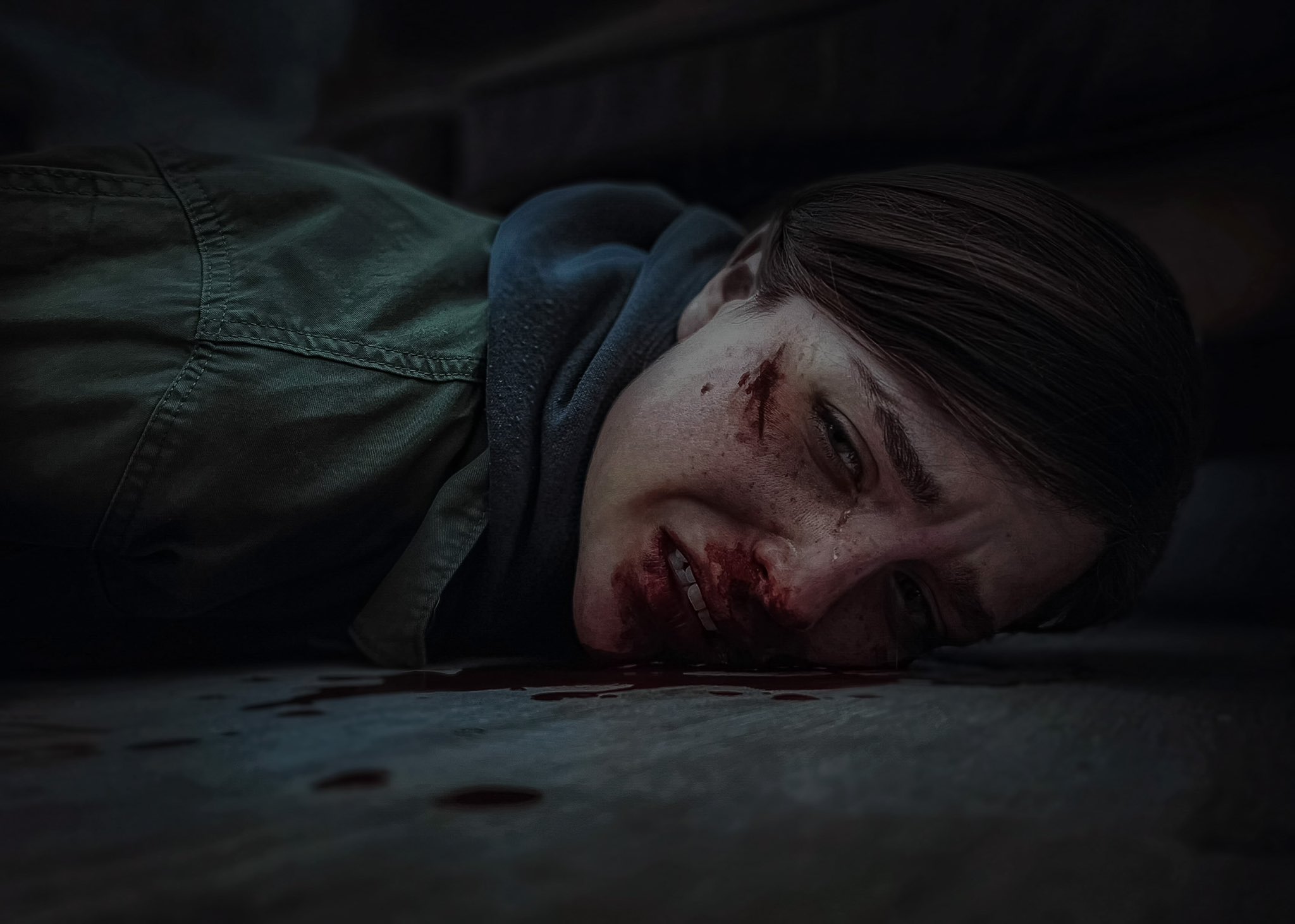 Косплей Элли похож на скриншот The Last of Us 2