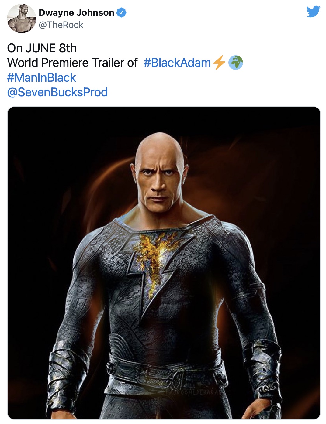 Новое промо фильма «Черный Адам» напоминает о трейлере