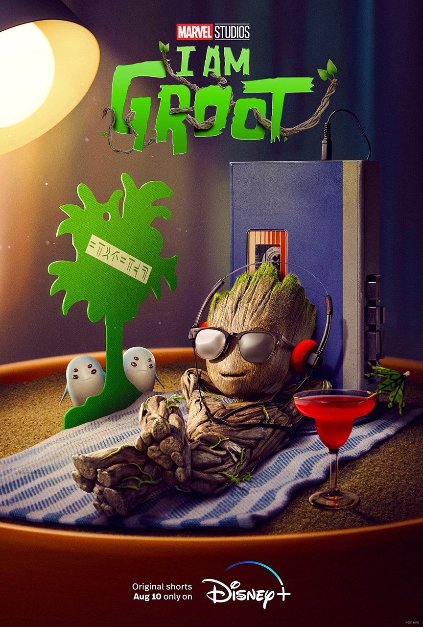 Первый постер сериала «Я есть Грут» от Marvel