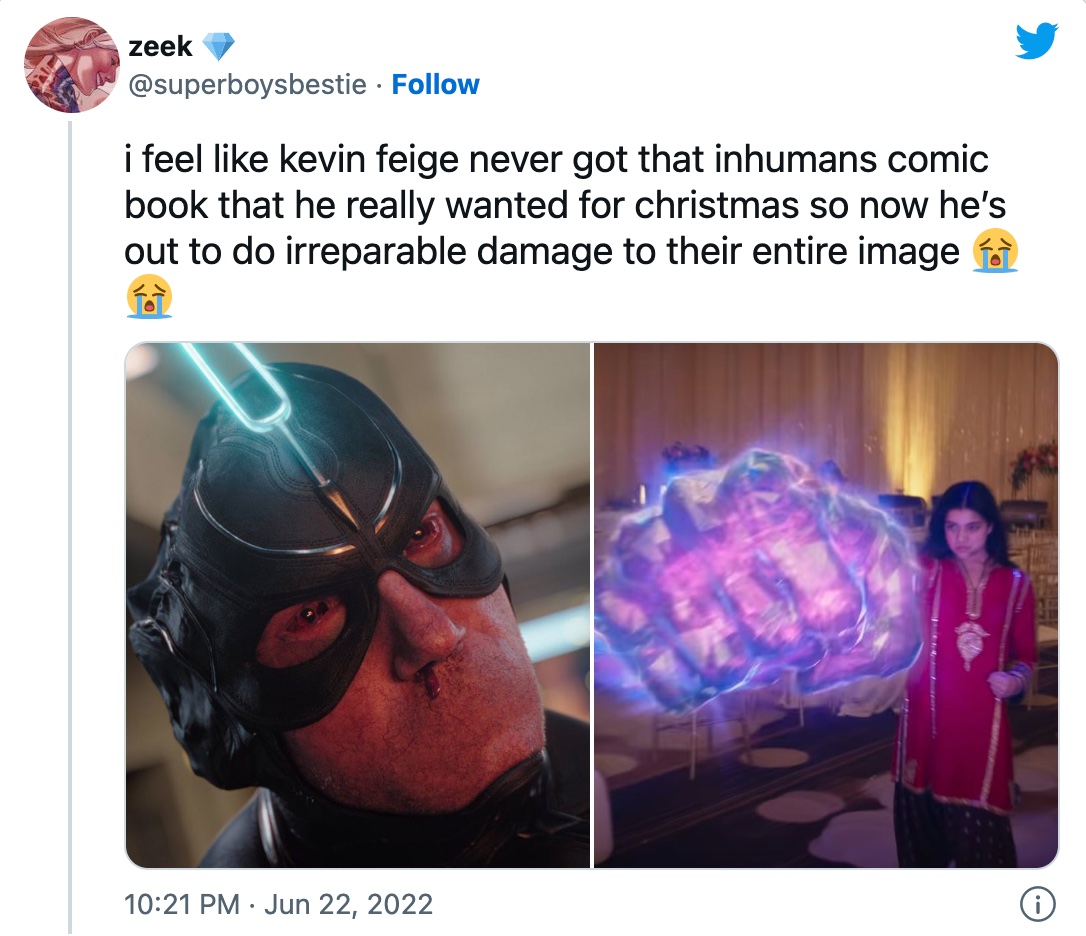 Кевин Файги ненавидит Нелюдей, по мне фанатов Marvel