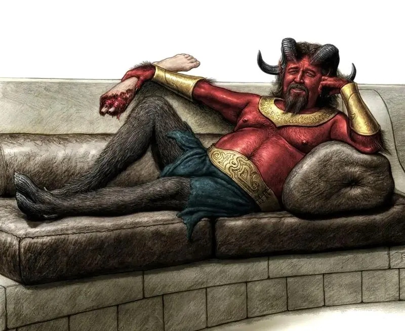 Рассел Кроу показан в роли Сатаны в киновселенной Marvel (фото)