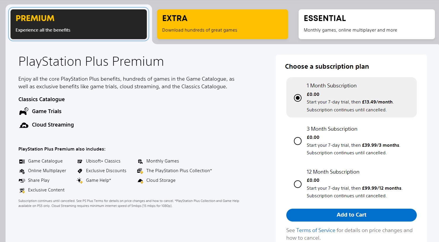 PS Plus Extra и Premium можно попробовать бесплатно