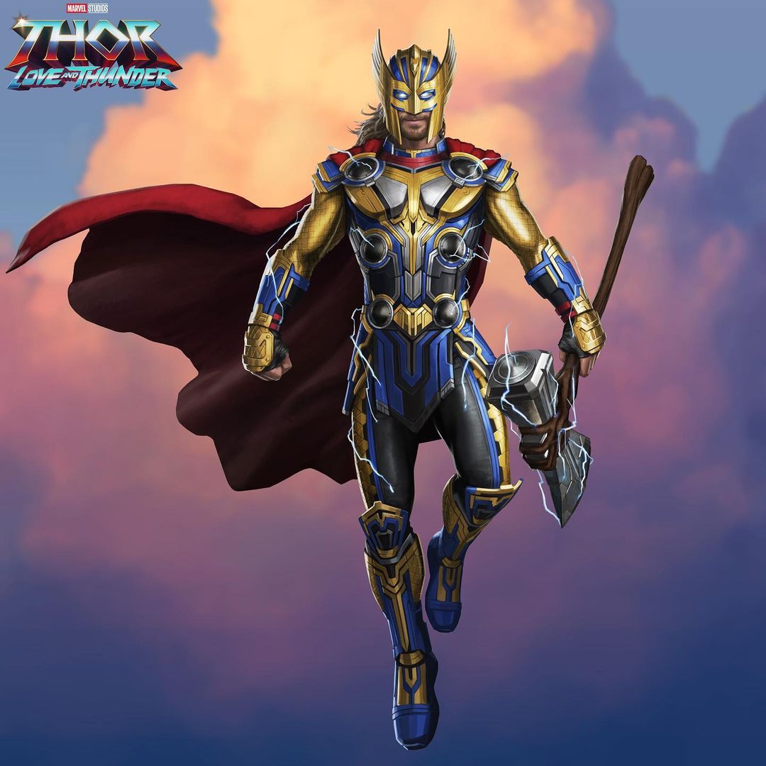 A new take on the God of Thunder from Thor: Love and Thunder