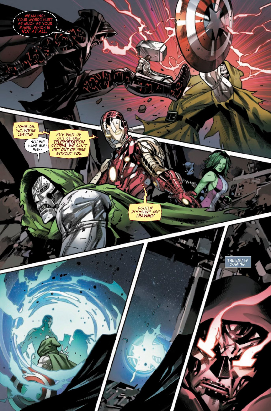 Один из величайших злодеев Marvel Доктор Дум стал новым лидером Мстителей