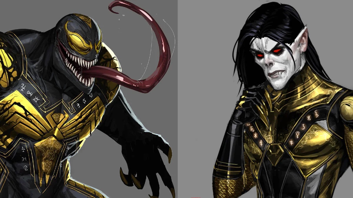 Показаны редизайны Венома и Морбиуса в «Marvel Сыновья полуночи»