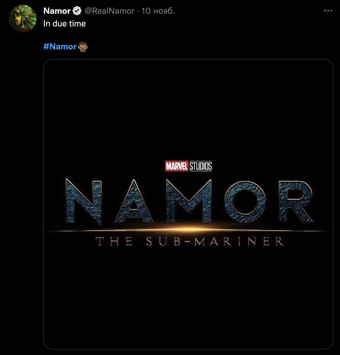 Marvel анонсировали сольный проект «Нэмор» после «Черной пантеры 2»?
