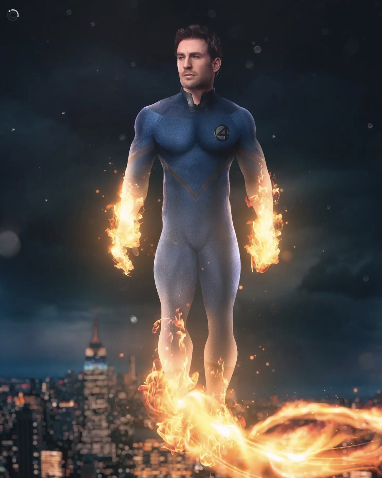 Cole sprouse human torch