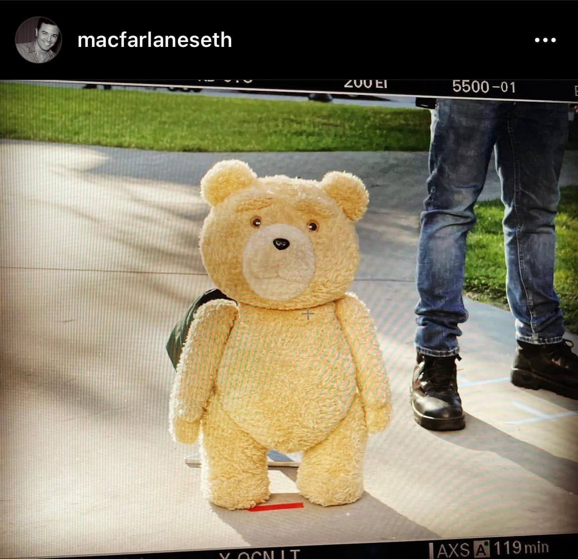 Сериал «Третий лишний» про медведя Теда закончили снимать