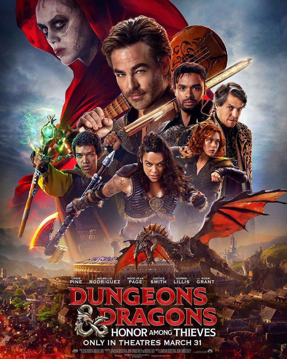 Новый постер и ролик фильма «Подземелья и драконы: Честь среди воров»