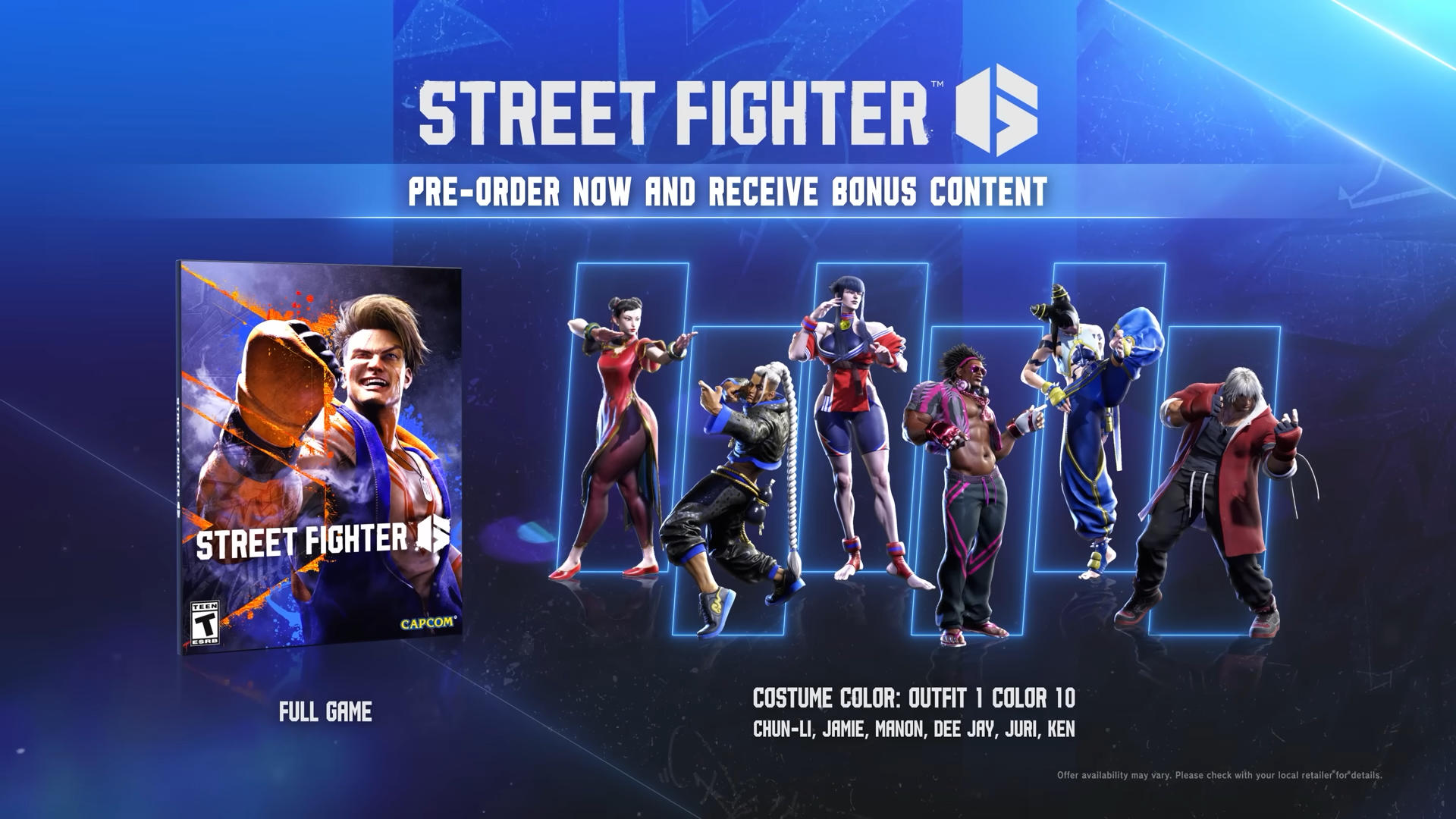 Capcom открыла предзаказ на Street Fighter 6 и объявила дату релиза