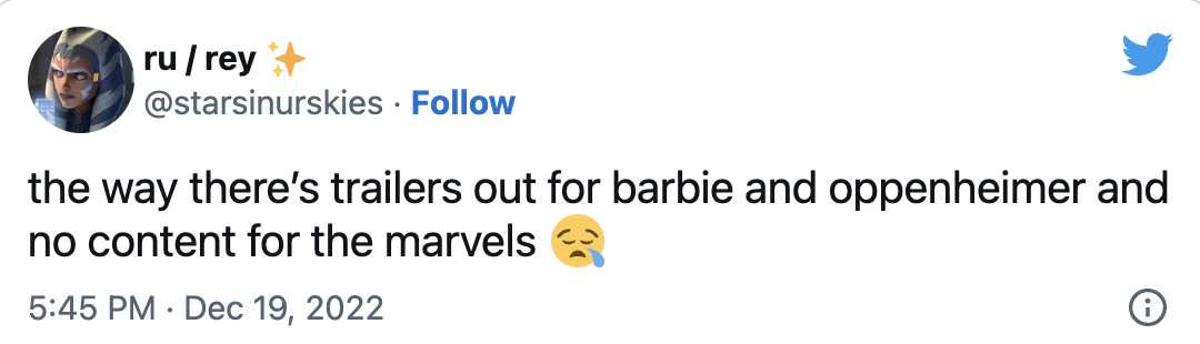 Фанаты требуют Marvel выпустит трейлер фильма «Капитан Марвел 2»
