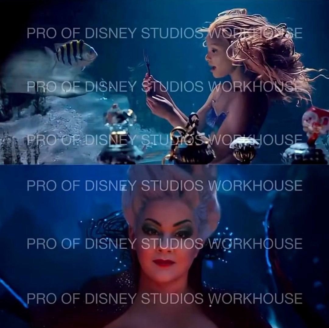 Утечка. Мелисса Маккарти в роли Урсулы на кадре фильма «Русалочка» от Disney